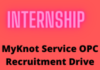 MyKnot Service OPC Recruitment Drive