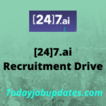 [24]7.ai Recruitment Drive