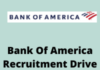 Bank of america Recruitment Drive