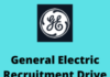 General Electric Recruitment Drive