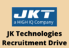 jk technologies Recruitment Drive