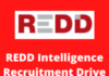 Redd Intelligence Recruitment Drive