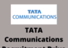 tata Communication recruitment drive