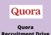 quora Recruitment Drive