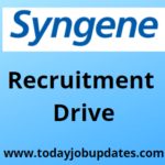 Syngene hiring drive