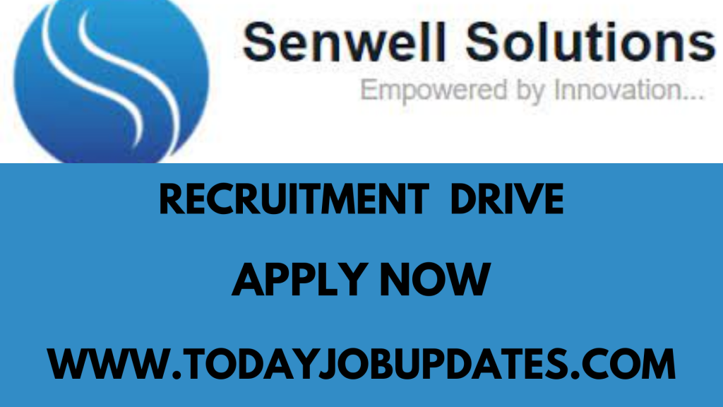 Senwell Solutions Off-Campus Drive | Apply Now - Today Job Updates